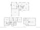 Layouts detailing the floor plans for floors one and two, and the basement at 6487 W Weaver Ave, Littleton, CO 80123