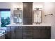 This bathroom features double vanities, providing plenty of space at 17548 Colonial Park Dr, Monument, CO 80132