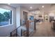 Spacious entryway and open floorplan showing dining and kitchen areas at 17548 Colonial Park Dr, Monument, CO 80132