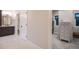 Hallway area showcasing access to bathroom and bedroom at 17548 Colonial Park Dr, Monument, CO 80132