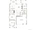 Layout of the first floor, featuring a gourmet kitchen, great room, and a 3-car garage at 8686 Pennycress Dr, Littleton, CO 80125