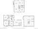 Detailed floor plan showcasing layout, room dimensions, and spatial relationships of the home's interior at 5456 E Briarwood Pl, Centennial, CO 80122