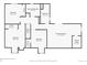 Second floor plan featuring three bedrooms, two bathrooms, and closet space at 5456 E Briarwood Pl, Centennial, CO 80122