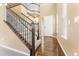 Grand entryway with hardwood floors, soaring ceilings, staircase and plenty of natural light at 19722 W 59Th Ave, Golden, CO 80403