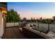 Spacious rooftop deck with city skyline views, creating a unique urban retreat at 2523 N Humboldt St, Denver, CO 80205