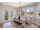 Cozy breakfast nook featuring natural light and backyard views, perfect for Gathering dining at 223 Castlemaine Ct, Castle Rock, CO 80104