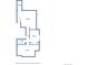 Basement floor plan with Gathering room, bedroom, bathroom, and storage areas at 10534 Oncilla Ln, Lone Tree, CO 80124
