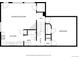 Detailed floor plan of a home featuring a recreation room, kitchen, bath, and bedroom layout at 28495 La Donna Vista Ln, Elizabeth, CO 80107