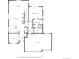 Detailed floor plan showcasing the living room, primary bedroom, kitchen, office, and garage layout at 28495 La Donna Vista Ln, Elizabeth, CO 80107