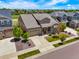 Beautiful aerial view of home in a well-maintained community with mature trees and landscaping at 10114 Atlanta St, Parker, CO 80134