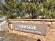 Creekside Community Park and Recreation Center sign at 12460 S Hollow Creek Ct, Parker, CO 80134