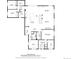 Detailed floor plan showcasing the layout of the home, including room dimensions and features at 3049 S Vine St, Denver, CO 80210