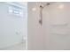 Bathroom features a shower and a toilet at 283 Garland Dr, Northglenn, CO 80233
