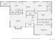 Detailed floor plan showcasing the layout of the home, including the living room, kitchen, bedrooms, and bathrooms at 10439 Christopher Dr, Conifer, CO 80433