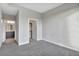 Spacious bedroom with plush carpeting and ample closet space at 6618 E Lowry Blvd # 210, Denver, CO 80230