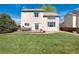 Beautiful backyard with a deck and outdoor furniture perfect for enjoying the outdoors at 4963 Collingswood Dr, Highlands Ranch, CO 80130