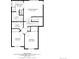 Detailed floor plan showcasing the layout, dimensions, and features of the property's second floor at 2430 S Halifax Way, Aurora, CO 80013