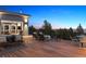 Spacious deck with comfortable seating and views at 2536 N State Highway 67, Sedalia, CO 80135