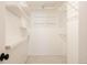 Organized closet with multiple shelves and rods for efficient storage solutions at 9852 E Idaho St, Aurora, CO 80247