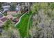 Scenic aerial view featuring the property's location near green spaces and walking trails at 9401 Otis St, Broomfield, CO 80021