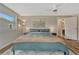 Bright bedroom with a ceiling fan at 9401 Otis St, Broomfield, CO 80021