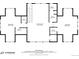 Second floor plan features multiple bedrooms, bathrooms, and sitting room at 1221 Havenwood Way, Castle Pines, CO 80108