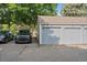 Two-car detached garage provides ample parking and storage space for residents at 8335 Fairmount Dr # 2-105, Denver, CO 80247