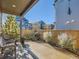 Private outdoor patio is perfect for relaxing or entertaining at 2514 Sweet Wind Ave, Castle Rock, CO 80109