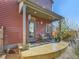 Charming front porch with seating area offers a relaxing outdoor space at 2514 Sweet Wind Ave, Castle Rock, CO 80109