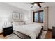 Serene bedroom with neutral tones, soft lighting, and a cozy window seat at 467 Saint Paul St, Denver, CO 80206