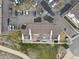 An aerial view shows several homes and parking spaces at 4226 S Eldridge St # 207, Morrison, CO 80465