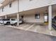 Covered parking for this condo includes spaces for several vehicles at 4226 S Eldridge St # 207, Morrison, CO 80465