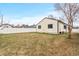 Spacious backyard with a manicured lawn and privacy fence at 3355 S Emerson St, Englewood, CO 80113