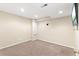 Finished basement featuring neutral walls, carpeting, and recessed lighting at 3355 S Emerson St, Englewood, CO 80113