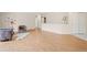 Open-concept living area with sleek floors, modern decor, and ample natural light at 3355 S Emerson St, Englewood, CO 80113