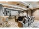 On-site theatre with comfortable seating and a large screen, ready for entertainment at 601 W 11Th Ave # 815, Denver, CO 80204
