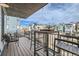 Private deck with seating for relaxing and enjoying the outdoors at 16551 Peak Way, Broomfield, CO 80023