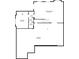 Floor plan of the basement level featuring a large recreation room, bedroom, bathroom, and ample storage space at 438 Galaxy Dr, Castle Rock, CO 80108