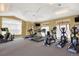 Community gym featuring treadmills, elliptical machines, and other exercise equipment at 7440 S Blackhawk St # 16-208, Englewood, CO 80112