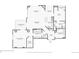 Detailed floor plan of a home showcasing the layout of the bedrooms, bathrooms, kitchen, and living areas at 1827 N Grant St # 502, Denver, CO 80203