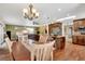 Spacious living room and dining area, with hardwood floors and plenty of natural light at 12337 2Nd St, Parker, CO 80134