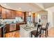 Well-equipped kitchen featuring granite countertops, stainless steel appliances, and ample cabinet space at 2838 Cascade Creek Dr, Lafayette, CO 80026