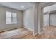 Flex space features a window for natural light and wood flooring at 8581 Eckley St, Littleton, CO 80125