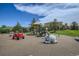 Community playground featuring multiple play structures, slides, climbing equipment, and soft surface for safe play at 1461 Hickory Ct, Erie, CO 80516