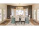 Beautiful dining room with chairs, a dining table, and large windows at 93 Glenmoor Dr, Englewood, CO 80113