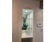 Arched display niche featuring glass shelves and decorative glass artwork at 6585 W 84Th Way # 109, Arvada, CO 80003