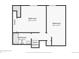 Detailed floor plan for the third level, featuring bedrooms and a bathroom at 10711 Longs Way, Parker, CO 80138