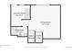 Detailed floor plan for the first level, featuring laundry and living room at 10711 Longs Way, Parker, CO 80138