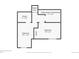 Detailed floor plan for the basement, featuring bedrooms and a utility room at 10711 Longs Way, Parker, CO 80138
