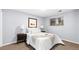 Bright bedroom with neutral walls, plush carpeting, and furnishings, creating a tranquil and inviting space at 16259 W 10Th Ave # I2, Golden, CO 80401